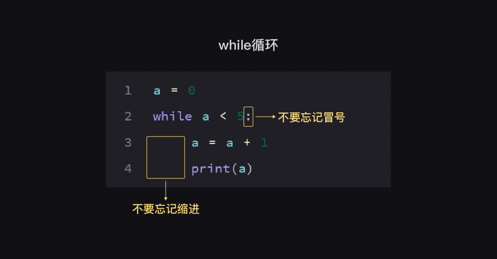 6 for循环和while循环
